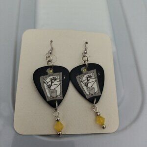 NIGHTMARE BEFORE XMAS GUITAR PICK EARRINGS